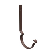AS PUrus MATT 150/100 Крюк желоба удлиненный с компл. крепления (МУ), RAL 8017 Matt