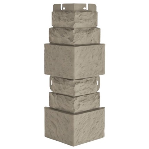 Угол наружный Кирпич Антик ЭКО Кремовый (0,450м х 0,160м х 0,030м) Альта Профиль 10шт/у