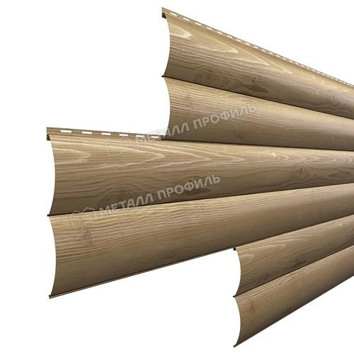 МеталлПрофиль Сайдинг Woodstock-28x330 Ecosteel Textur 0,50 (0356)