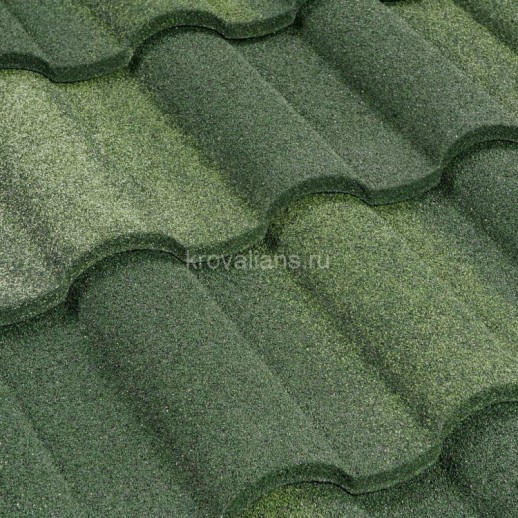 Композитная черепица Luxard (Люксард) Роман (Малахит) /лист/