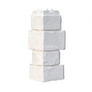 Угол Grand Line Крупный камень Classic молочный (0,390*0,170) 12шт/уп