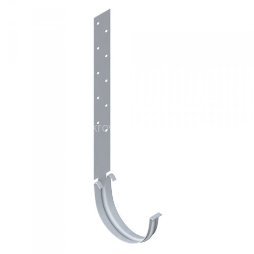 ЭЛИТ Кронштейн желоба металлический малый, белый