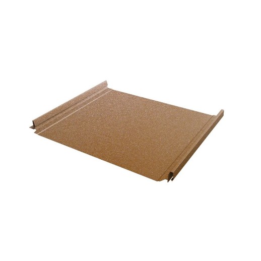 Кликфальц Pro 0,5 Quarzit Grand Line (Гранд Лайн) с пленкой на замках Cuprum Steel 1 кв.м.