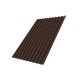 Профнастил С21R 0,5 Satin Мatt RAL 8017 шоколад