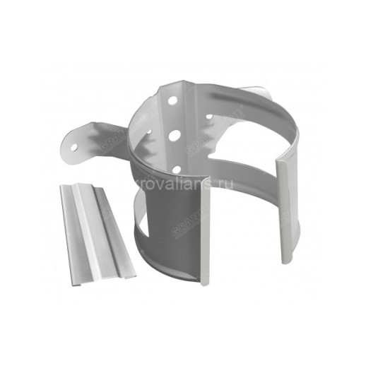 Optima 125/90 Кронштейн трубы на дерево RAL 9003