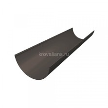 GL Дизайн 135/87 Желоб 135 ПВХ Grand Line 3м графит (RAL 7024)