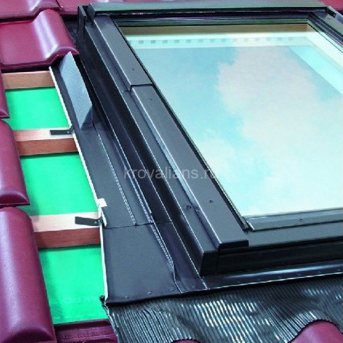 Факро EZV оклад для профилированных кров. материалов к окну FTP_(CH) 78х118