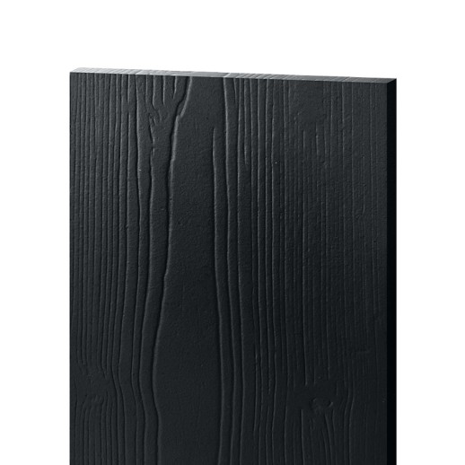 Фиброцементный сайдинг БЕТЭКО-Вудстоун 3000x190x8 mm RAL9011
