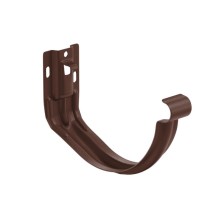 AS PUrus MATT 150/100 Крюк желоба универсальный с компл. крепления, RAL 8017 Matt