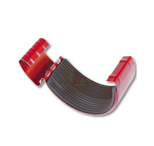 Соединитель желоба Металл Профиль Престиж 125/100 Вишня 1 шт