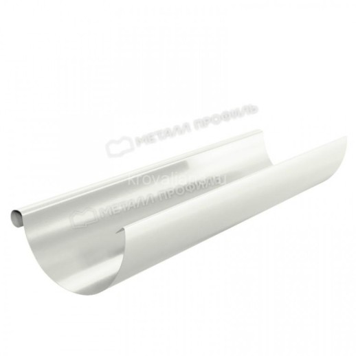 МП GS lite Желоб водосточный, RAL 9003, белый D125x3000