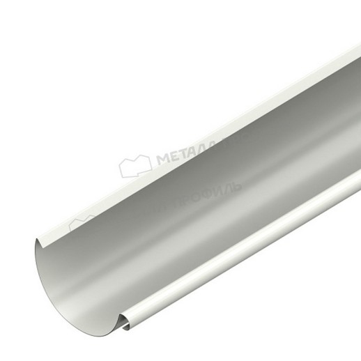 Желоб водосточный МЕТАЛЛ ПРОФИЛЬ GS lite D125х3000 Ral 9003