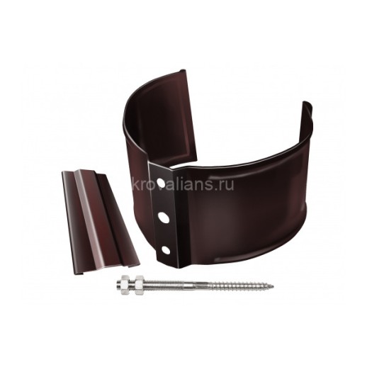 GL 90/125 Держатель трубы (кирпич) RAL8017