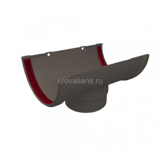 GL Standart 120/87 Воронка ПВХ Grand Line графит (20 шт./уп.)