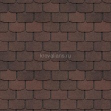 Гибкая черепица Docke PIE EUROPA/SLATE/ коричневый, 3,1м2