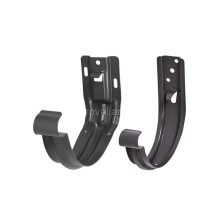 AS PU MATT 125/90 Крюк желоба универсальный с компл. крепления, RR-23 Matt