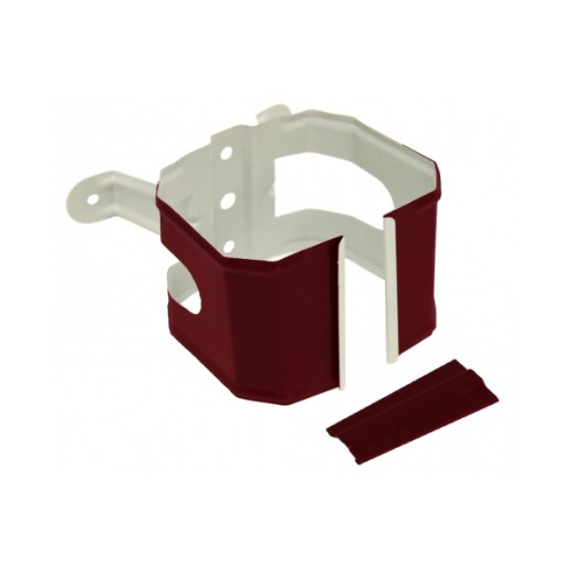 Кронштейн трубы на дерево Optima Прямоугольная Grand Line (Гранд Лайн) ral 3005 1 шт