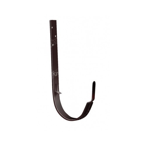 Optima 125/90 Крюк длинный 125мм, RAL 8017 шоколад