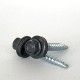 HomePro Саморез кровельный 4,8х35 RAL 7024 (250шт/уп) сверло №1