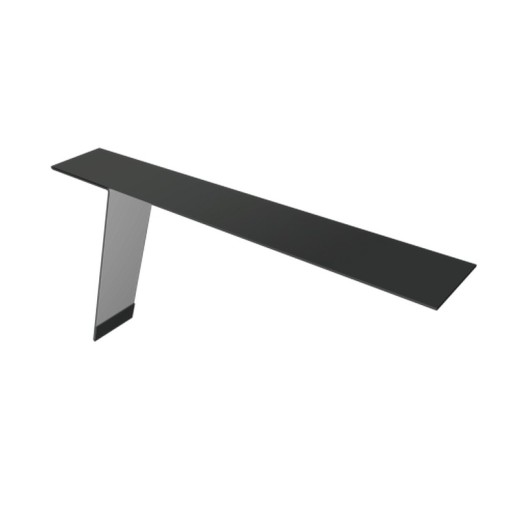 Планка карнизная фальц 130х80 0,5 Satin Matt TX RAL 7016 антрацитово-серый (2м)