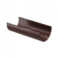 Docke PREMIUM 120/85 мм Желоб водосточный 3 м Шоколад 10шт./уп.