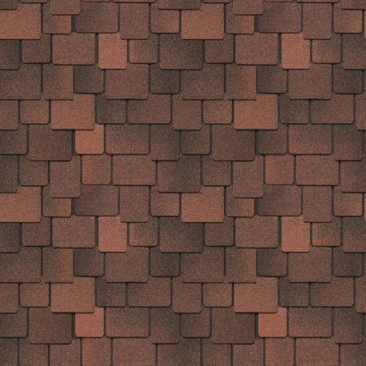 Гибкая черепица Docke PIE LUX САППОРО Кофе, 2,4 м2