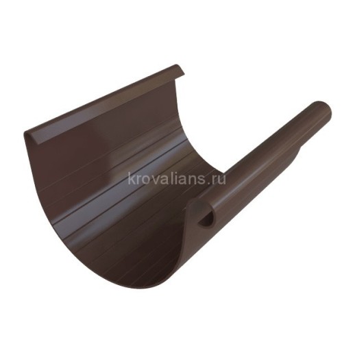 ЭЛИТ Желоб 4м, коричнево-белый