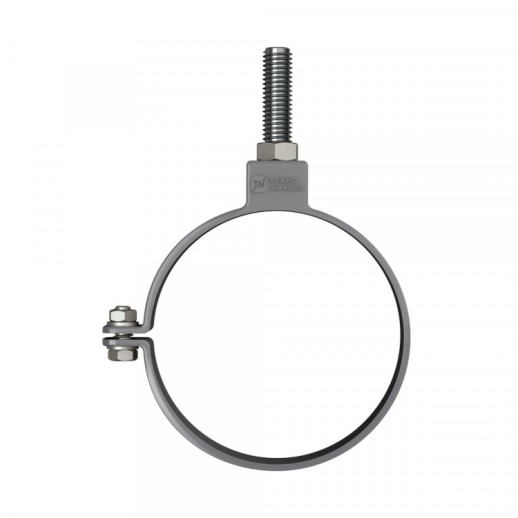 ТехноНИКОЛЬ 125/82 Хомут трубы Универсальный ПВХ L=140мм, Серый