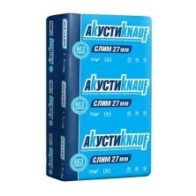 Knauf S37MR AKUSTI KNAUF 16X50X610X1230 (12м2, 0,6м3) 8шт/упак 36упак/пал