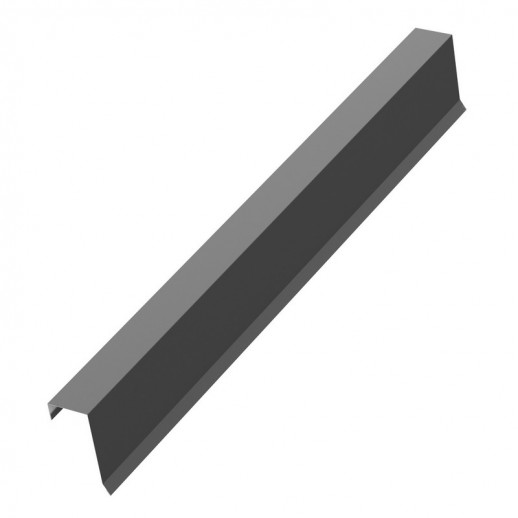 Планка торцевая AQUACLICK 28х65х117х10х2000 PE 0,5 мм Zn140 RAL7024