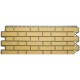 Панель Клинкерный Кирпич ЖЕЛТЫЙ Альта-Профиль (1,220 *0,440м*0,017) 0,48м2 10шт/уп