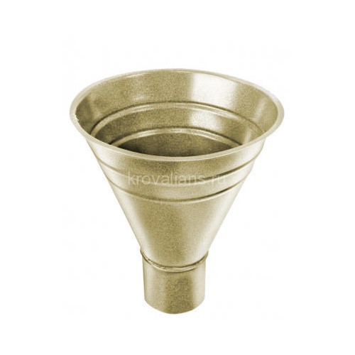 GL 90/125 Воронка водосборная RAL 1015