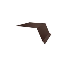 Планка капельник 100х50х2000 Stynergy (PURRUS PRO Matt-RAL8017-0.5)