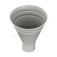 Воронка водосборная МЕТАЛЛ ПРОФИЛЬ Foramina PUR 125/100 RAL 9010, белый