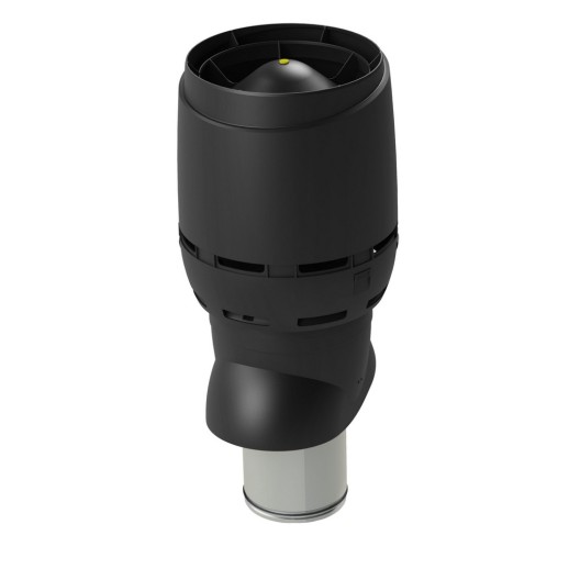 Vilpe FLOW XL- 200/ИЗ/500 вент. выход с колпаком черный