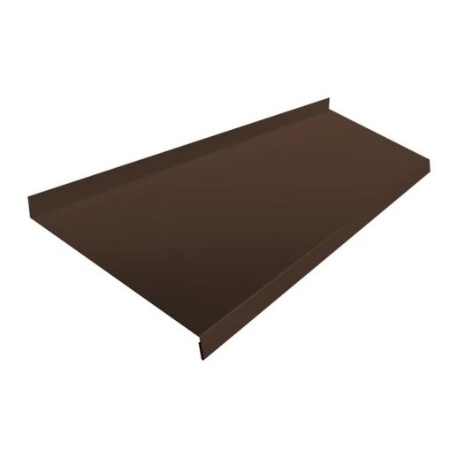 Отлив 200 мм 2 м Полиэстер Коричневый 8017