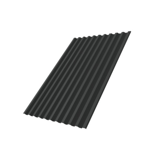 Профнастил C21R 0,45 Drap TR RAL 7016 антрацитово-серый