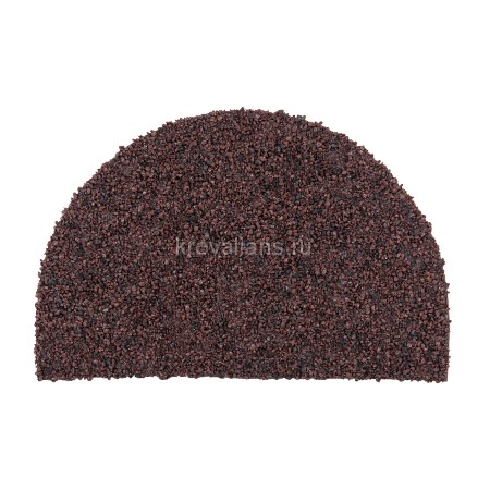 Заглушка конька полукруглого LUXARD (Мокко) /1 шт/