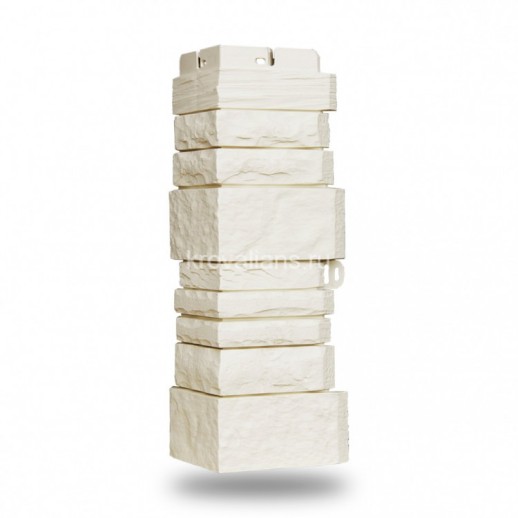 Угол фасадной панели наружный Сланец Элит пшеница(0,434*0,160) 12шт/уп