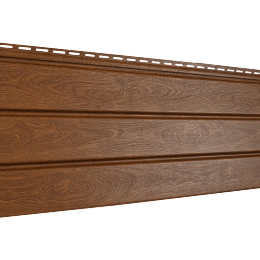 Софит Ю-Пласт ПРОФ сплошной Дуб золотой 3м 0,3 х 3м (1уп=10шт/9,0м2) (под заказ)