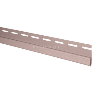 Планка финишная Альта-Профиль Канада Плюс Престиж 3м (Персиковый) /1 шт/