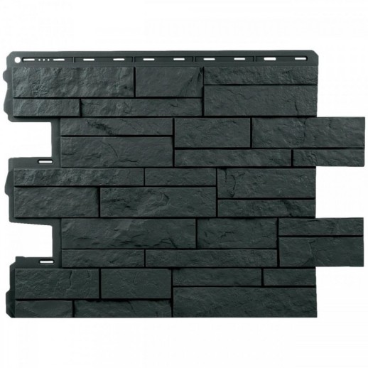 Панель Гранит ЭКО графит (1,13м х 0,474 м) Альта Профиль 10шт/уп