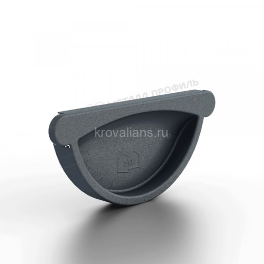 МП 125/100 Foramina Freeze Заглушка желоба Grey