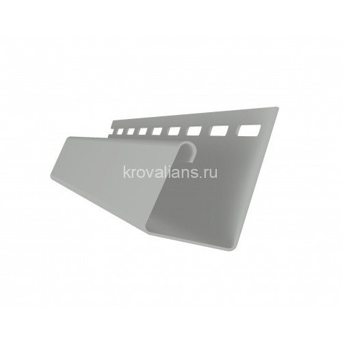Универсальный J-профиль 7/8" GL Я-Фасад 3м, Серый