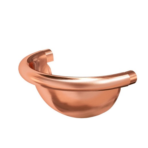 AS CU 150/100 Заглушка универсальная полукруглая Медь