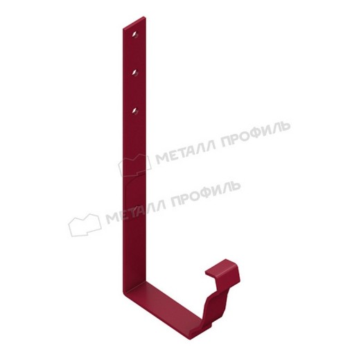Держатель желоба МЕТАЛЛ ПРОФИЛЬ БЮДЖЕТ 120х86 Ral 3005