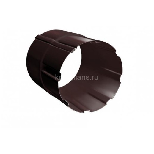 GL 90/125 Соединитель трубы  RAL8017