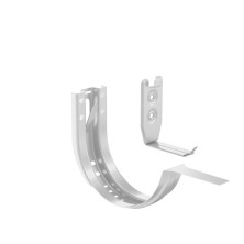 AS PUrus 125/90 Крюк желоба короткий регулируемый (в комплекте) RAL 9003