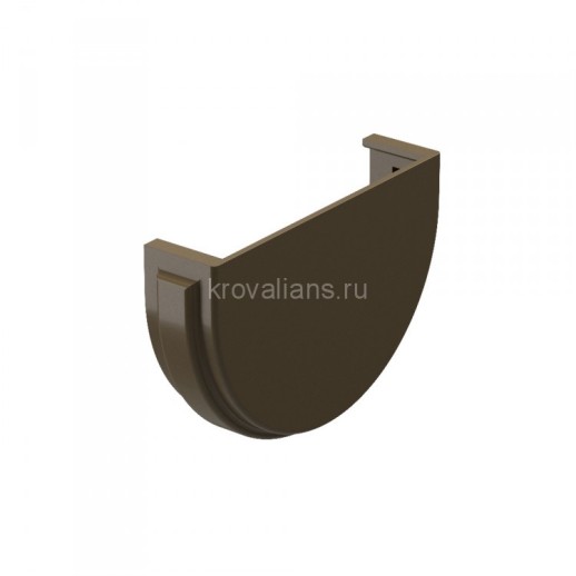 Docke PREMIUM 120/85 мм Заглушка Каштан