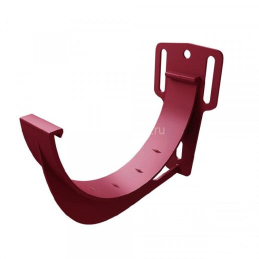 GL Дизайн 135/87 Кронштейн желоба 135 slider ПВХ Grand Line бордо (RAL 3005)